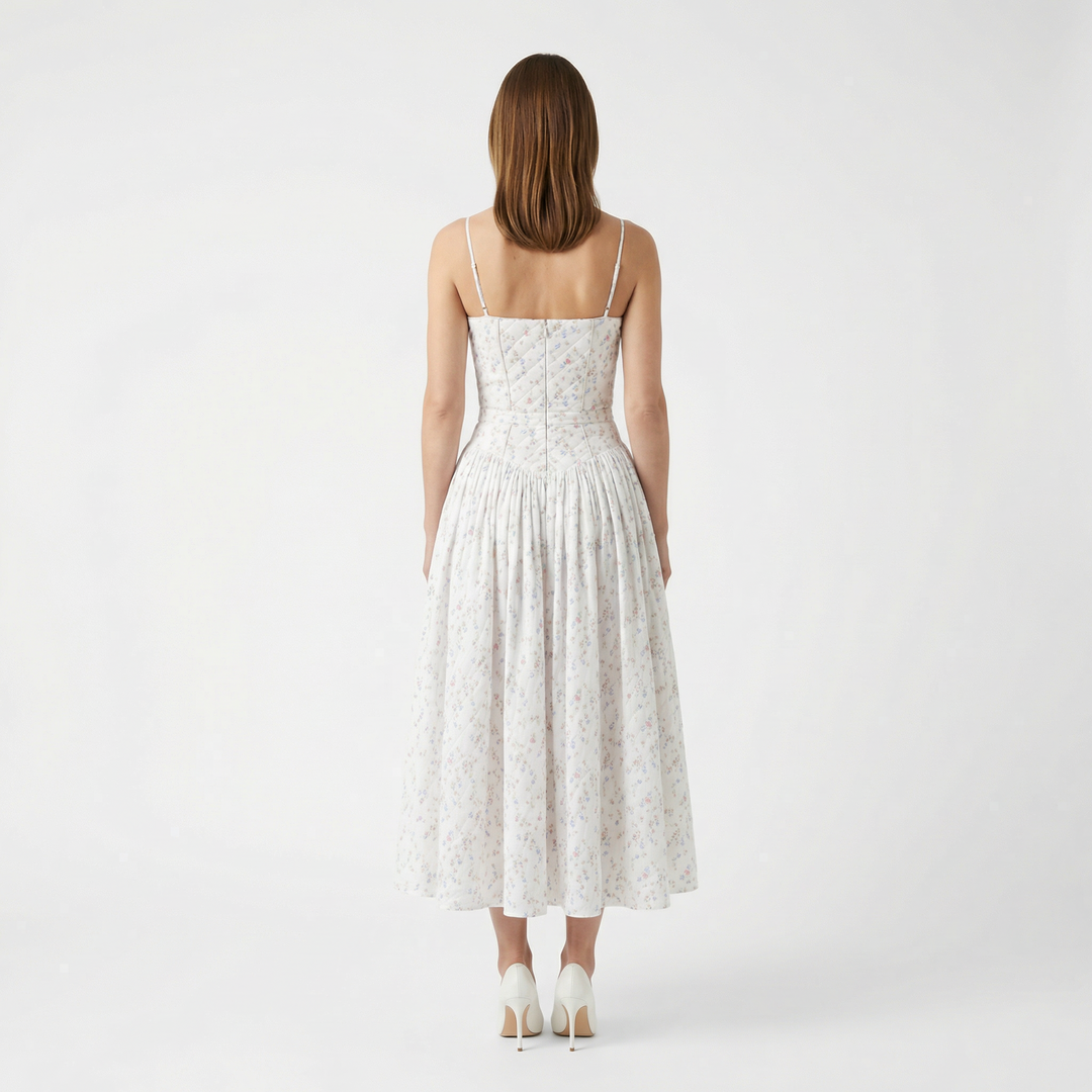 Damen Floral Sommer Maxikleid Elegant