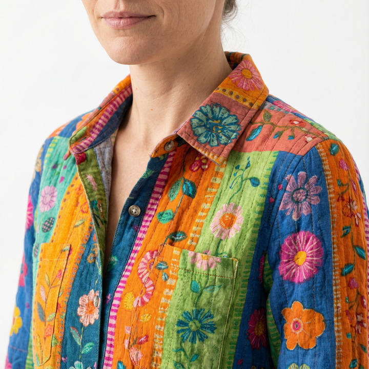 Damen Klassische Button Bluse