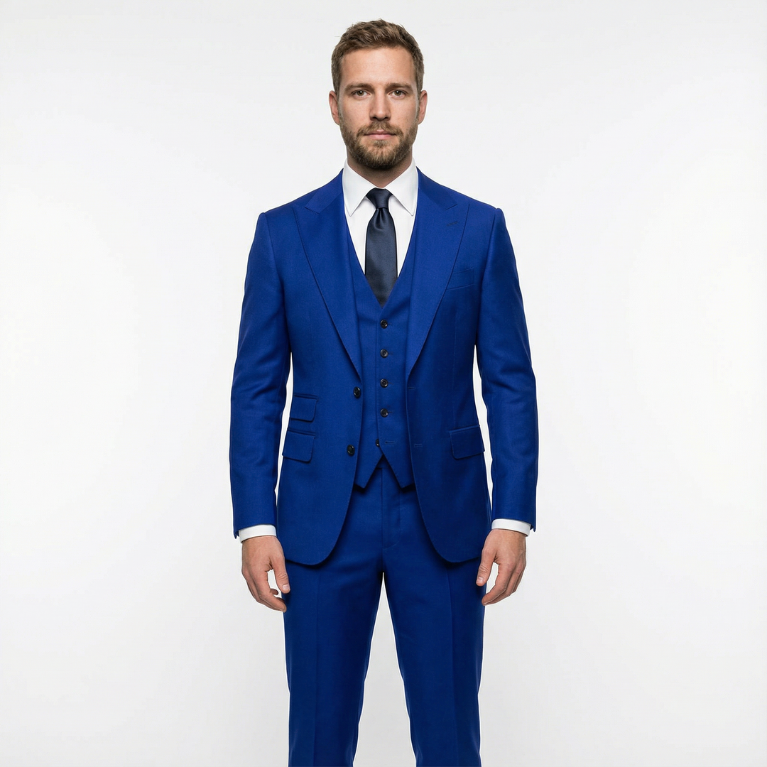 Herren Slim Fit Hochzeitsanzug