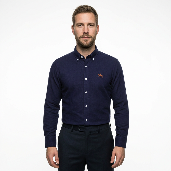 Herren Oxford Hemd Baumwolle