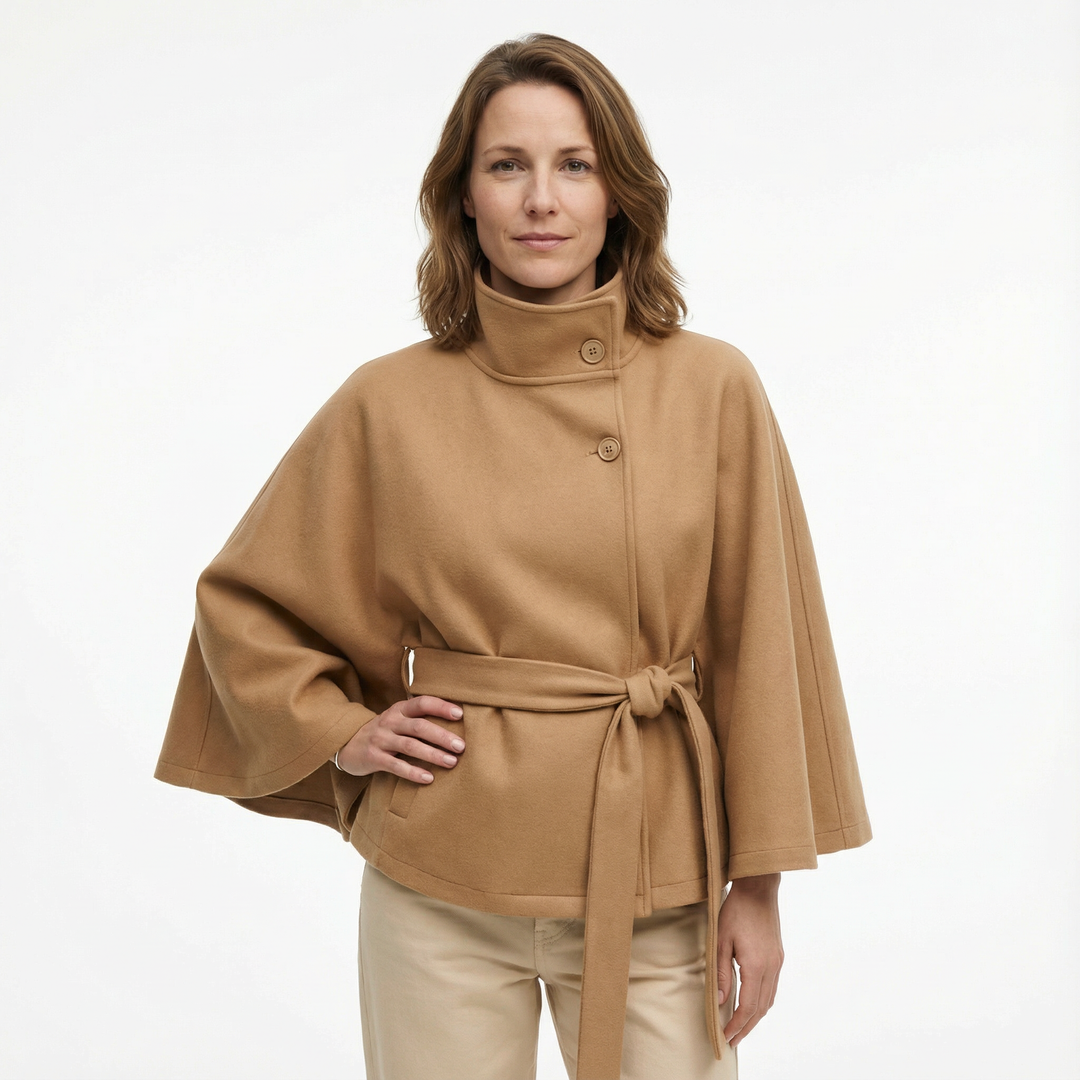 Damen Kurzer Cape Mantel