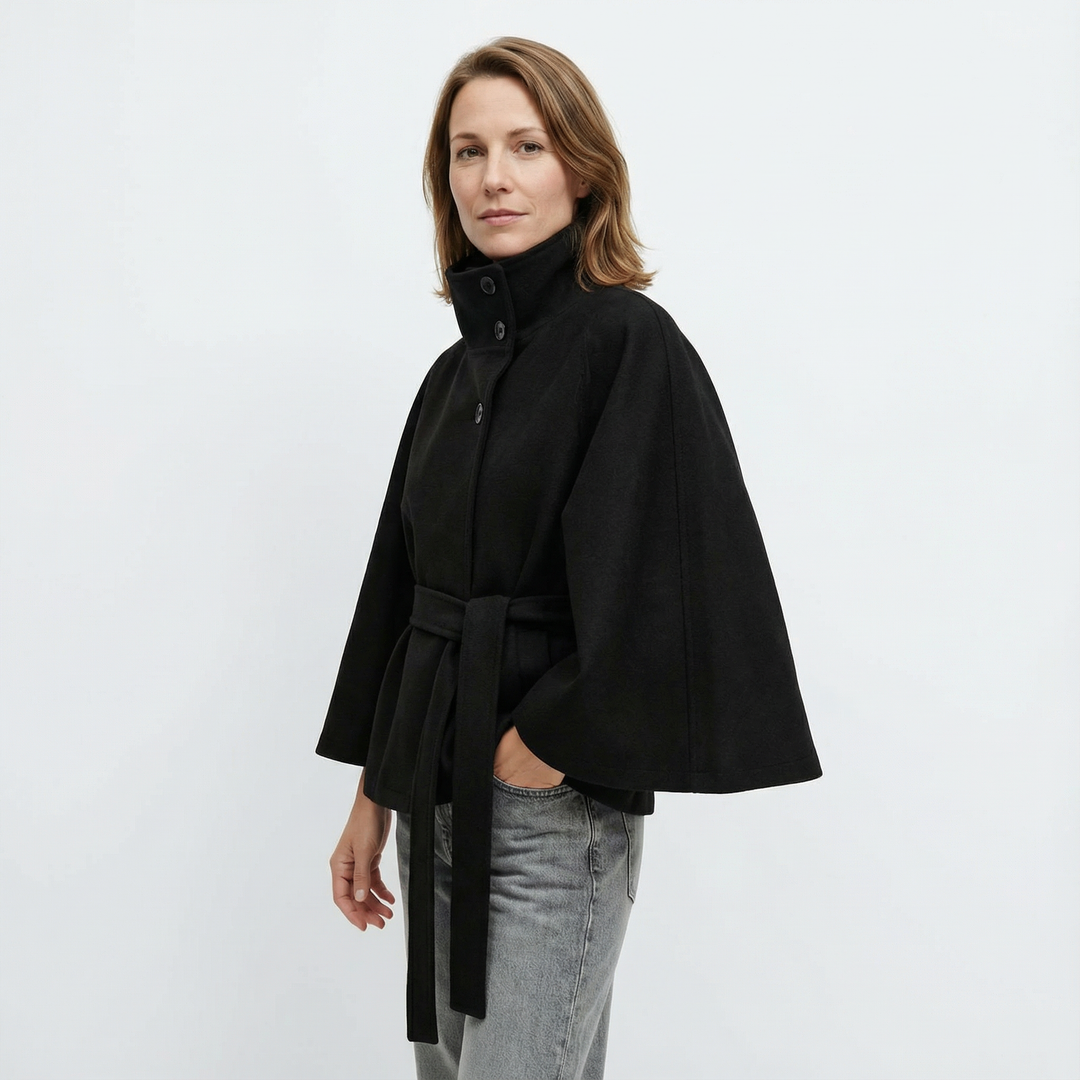 Damen Kurzer Cape Mantel