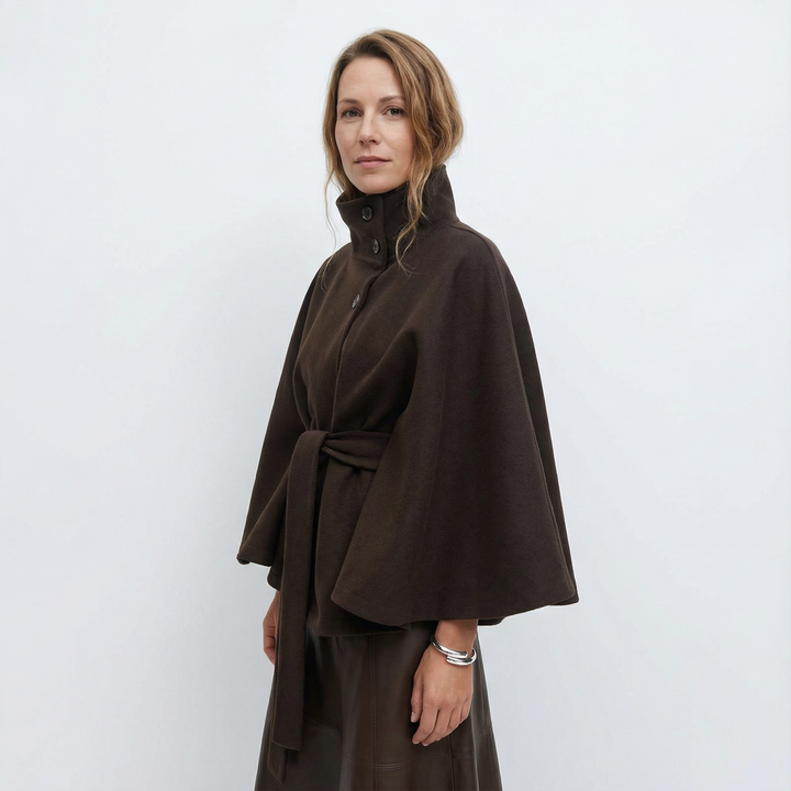 Damen Kurzer Cape Mantel