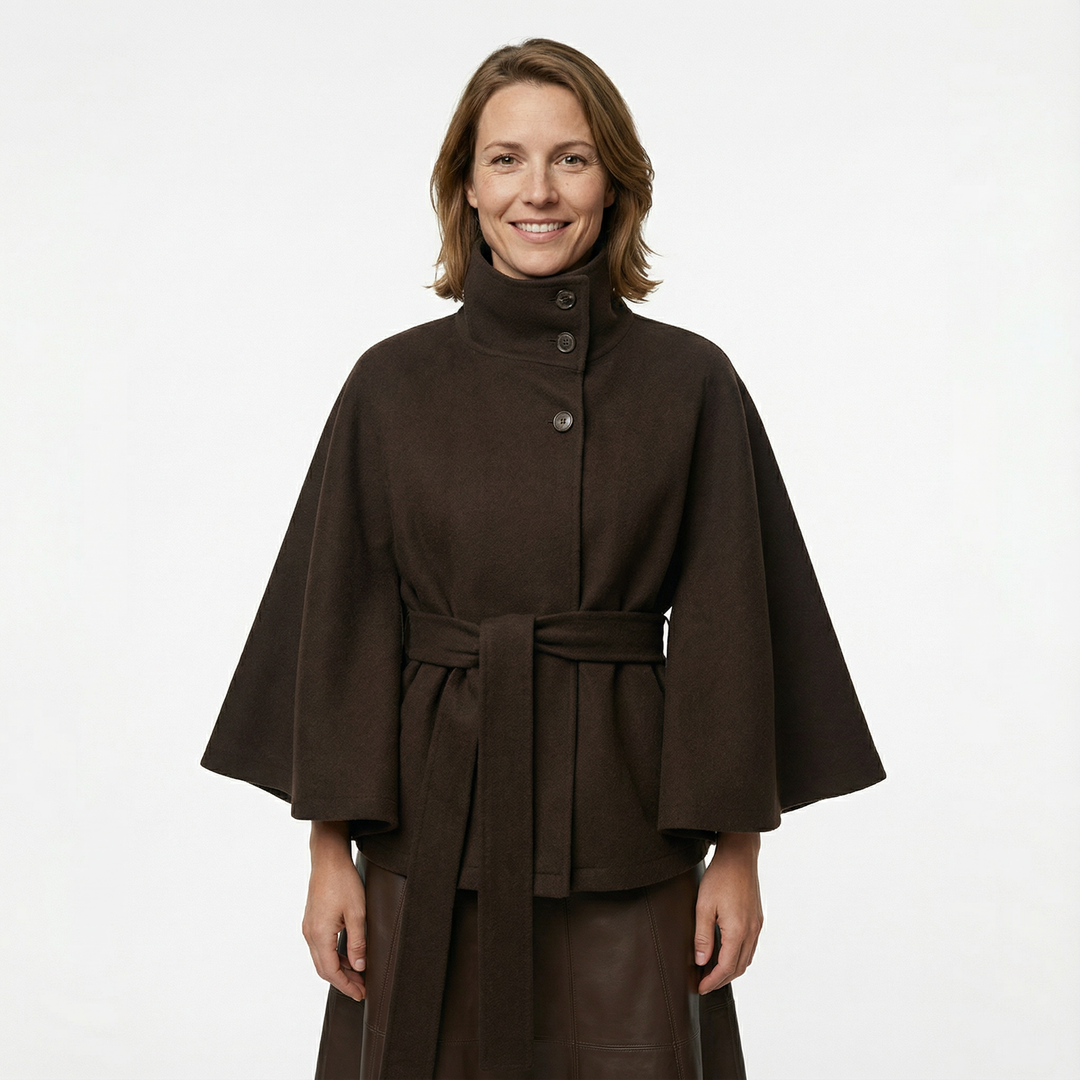 Damen Kurzer Cape Mantel