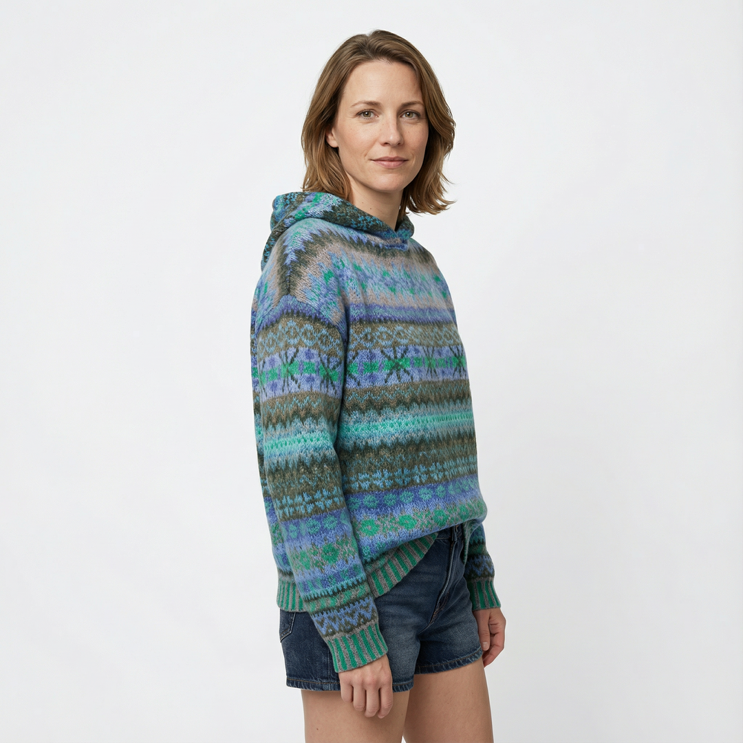 Damen Lässiger Hoodie Bedruckt