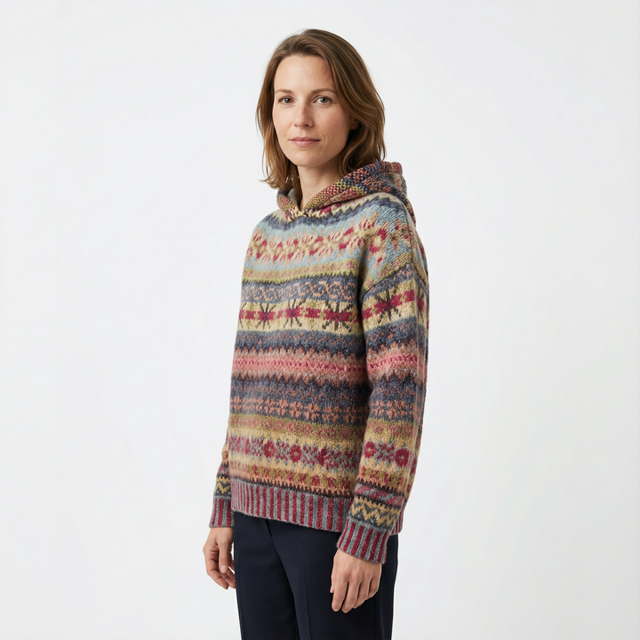 Damen Lässiger Hoodie Bedruckt