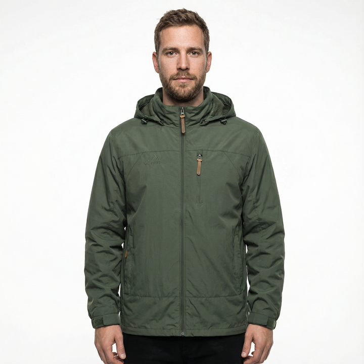 Herren Windjacke liegend, alle Farbvarianten im Überblick