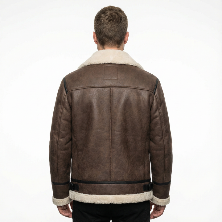 Herren Leder Fliegerjacke