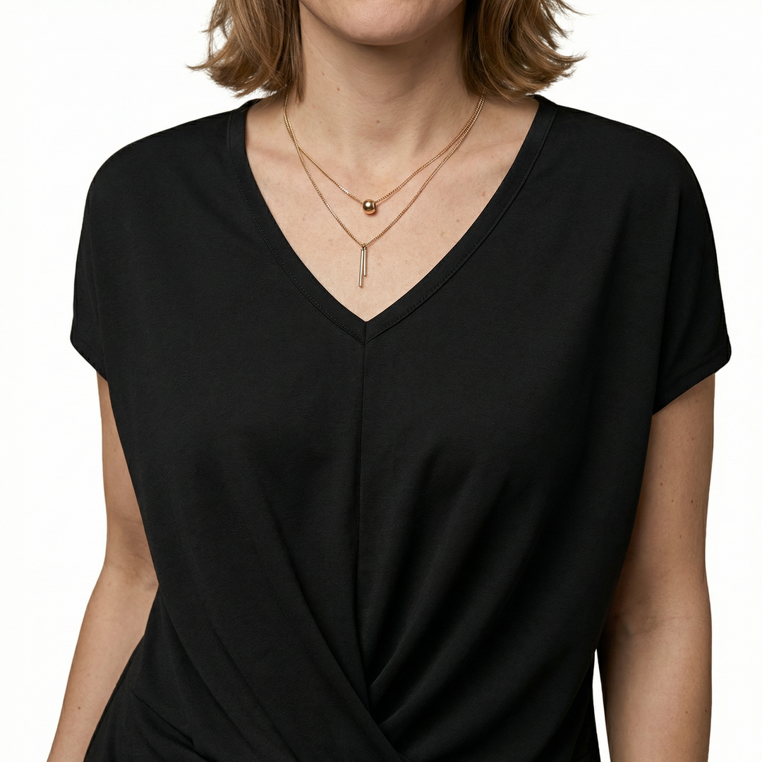 Lässiges Damen Kurzarm Sommertop