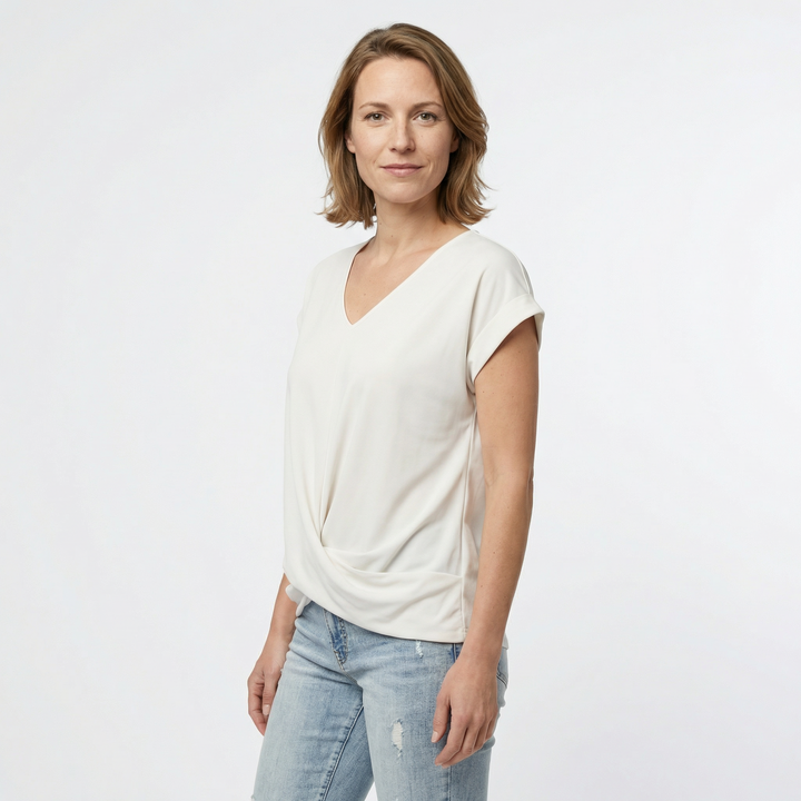 Lässiges Damen Kurzarm Sommertop