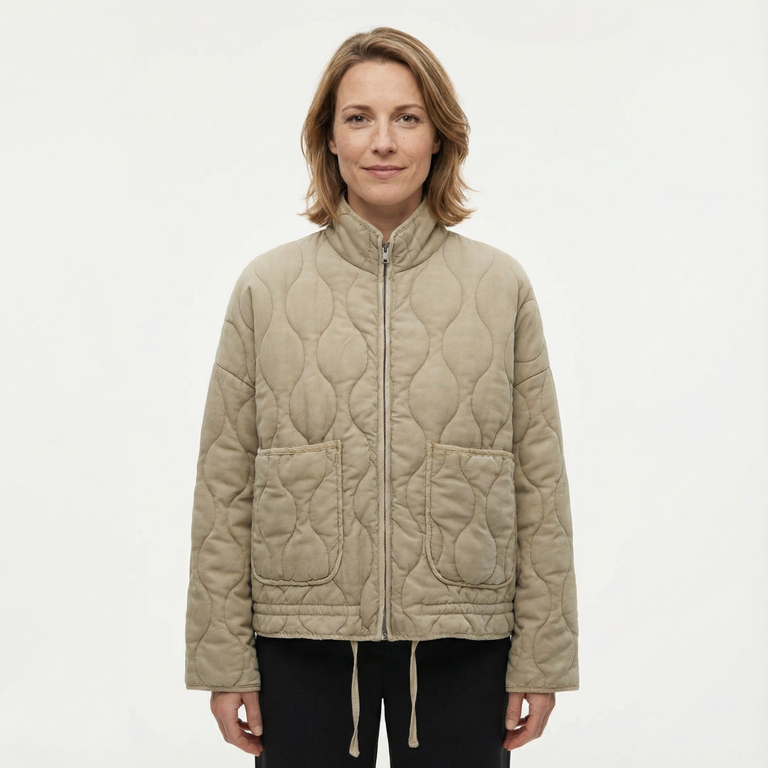 Damen Oversize Winterjacke Elegant