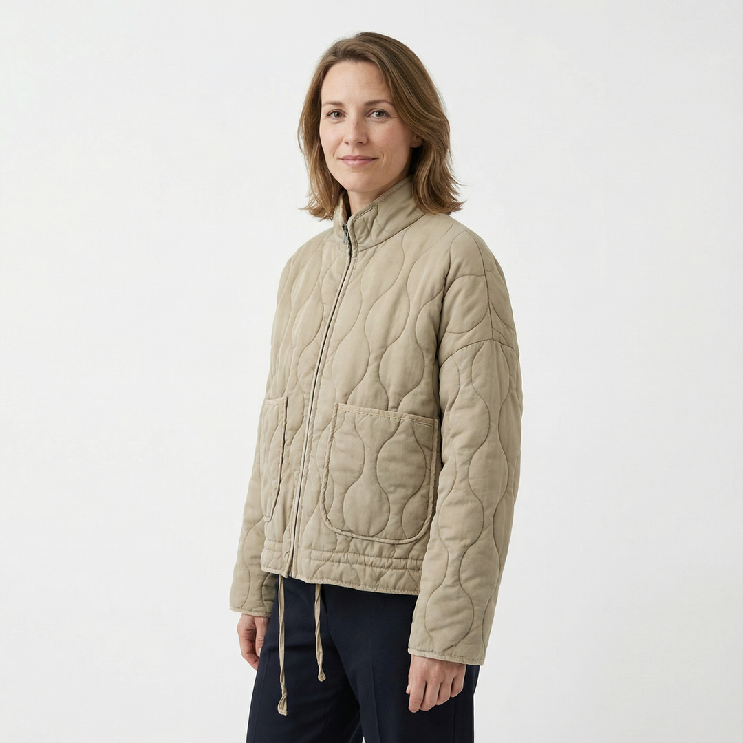 Damen Oversize Winterjacke Elegant