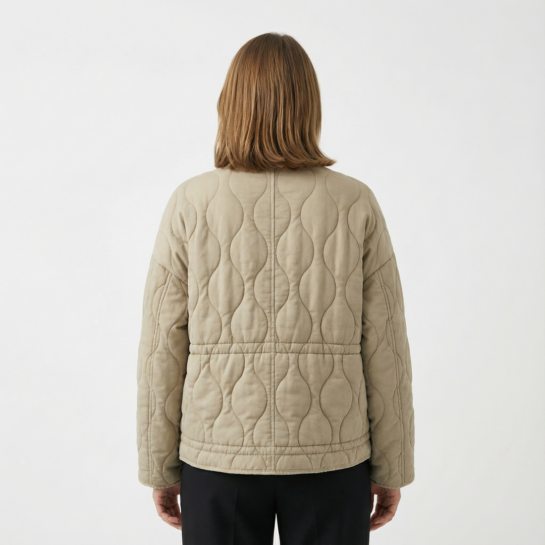 Damen Oversize Winterjacke Elegant