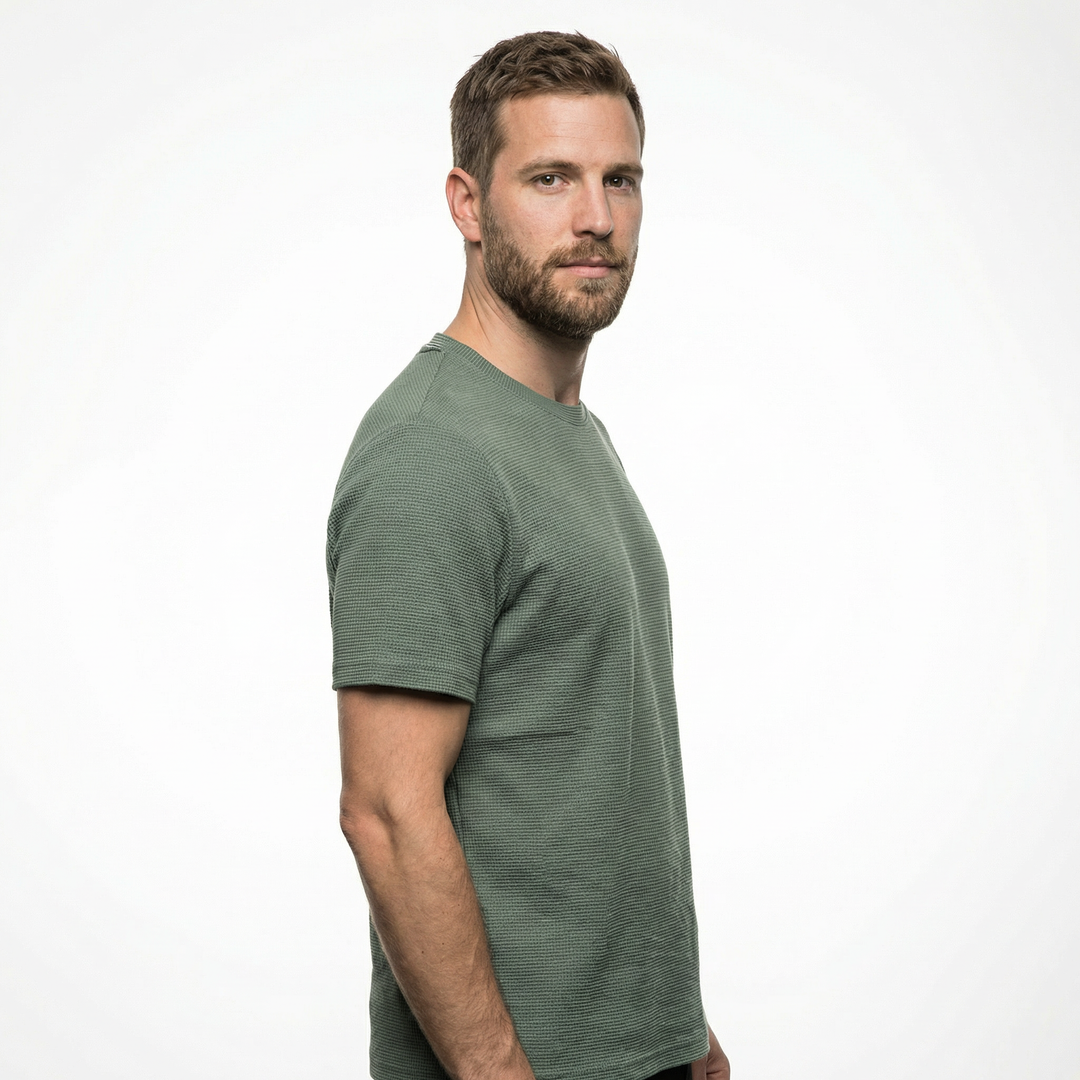 Herren Kurzarm Rundhals T-Shirt