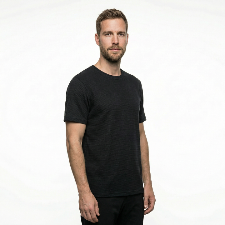 Herren Kurzarm Rundhals T-Shirt