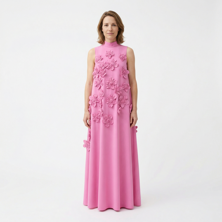 Florales Maxikleid für den Abend