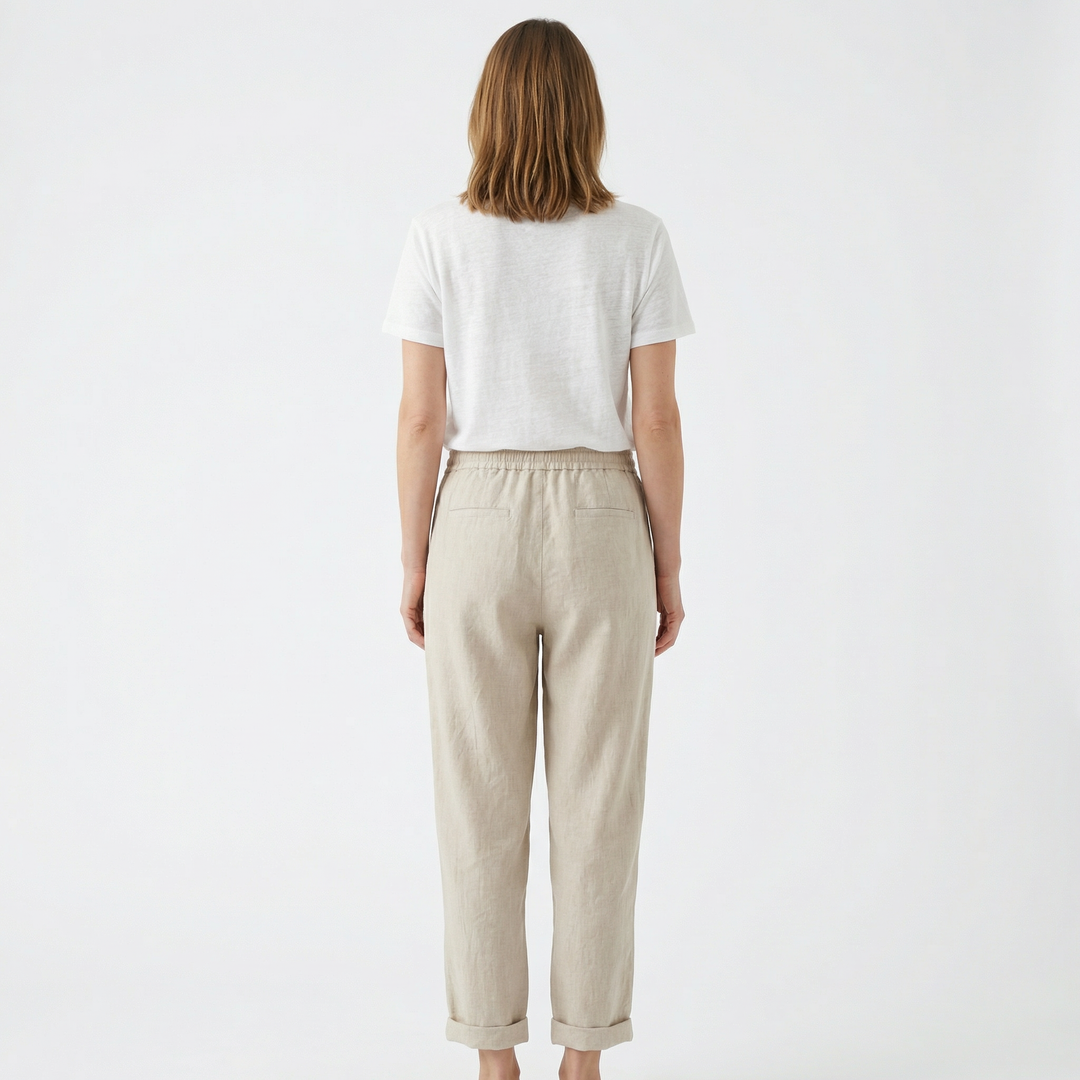 Leichte Leinenhose mit Komfort