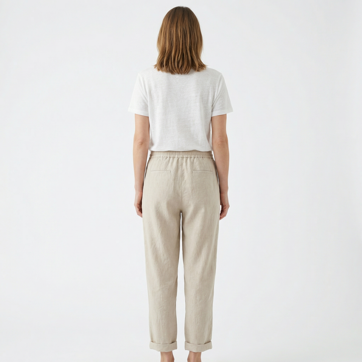 Leichte Leinenhose mit Komfort