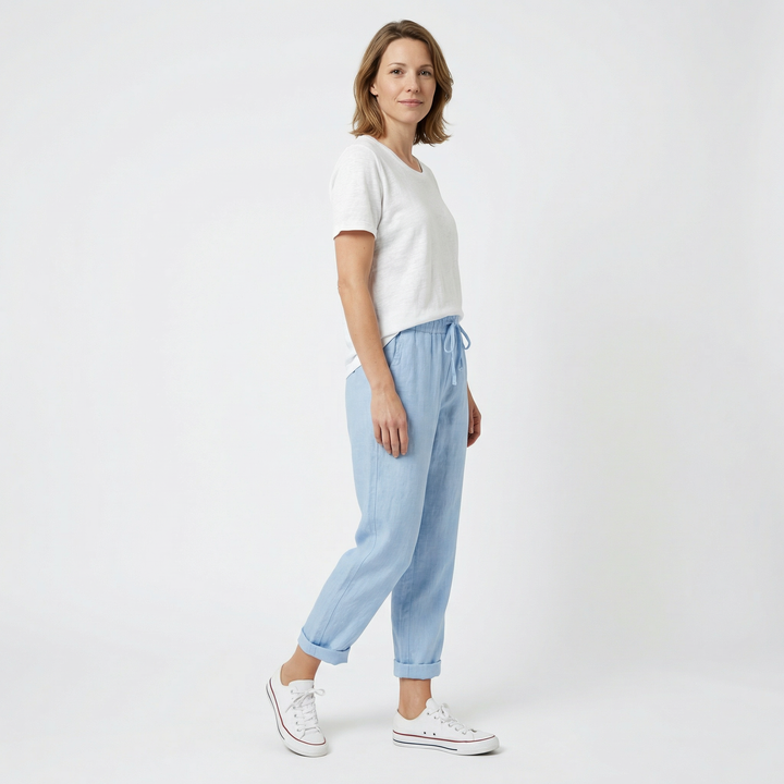 Leichte Leinenhose mit Komfort