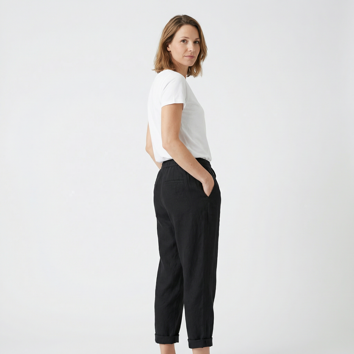Leichte Leinenhose mit Komfort