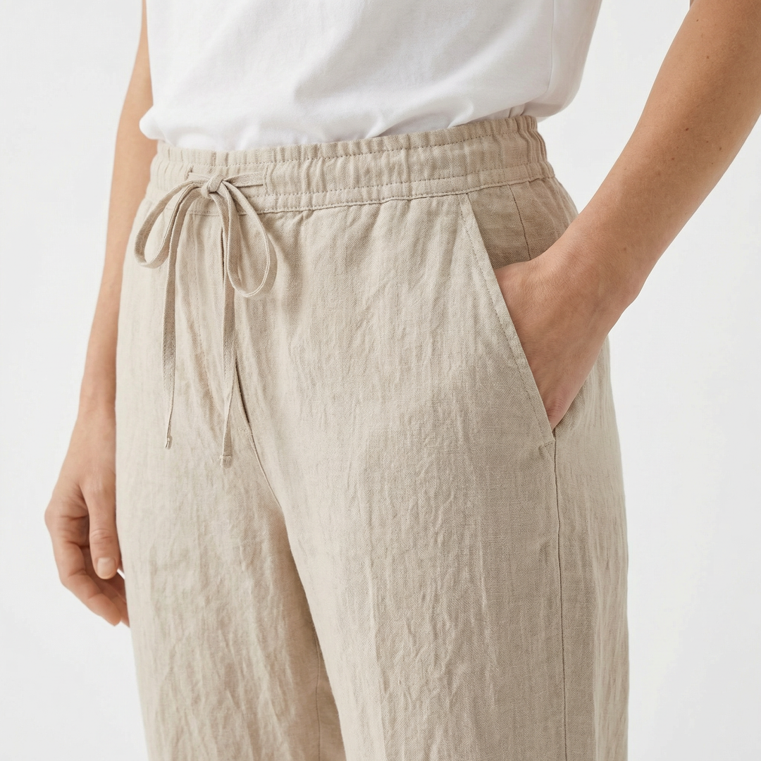 Leichte Leinenhose mit Komfort