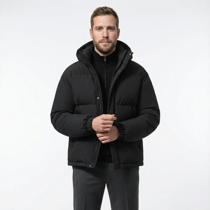 Herren Daunen Winter Pufferjacke