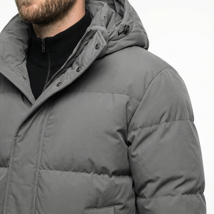Herren Daunen Winter Pufferjacke