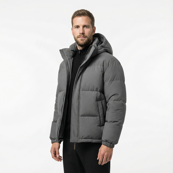 Herren Daunen Winter Pufferjacke