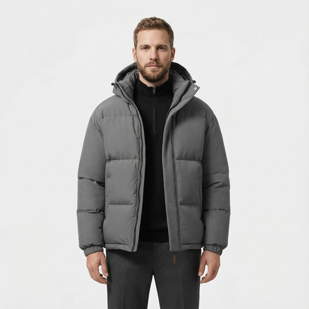 Herren Daunen Winter Pufferjacke