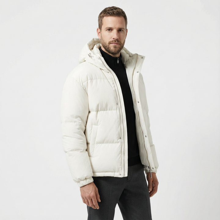 Herren Daunen Winter Pufferjacke