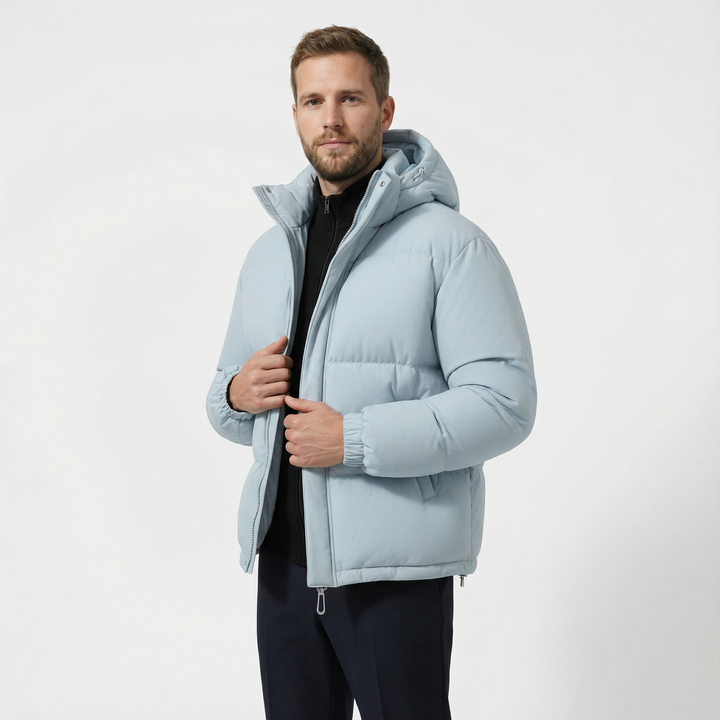 Herren Daunen Winter Pufferjacke