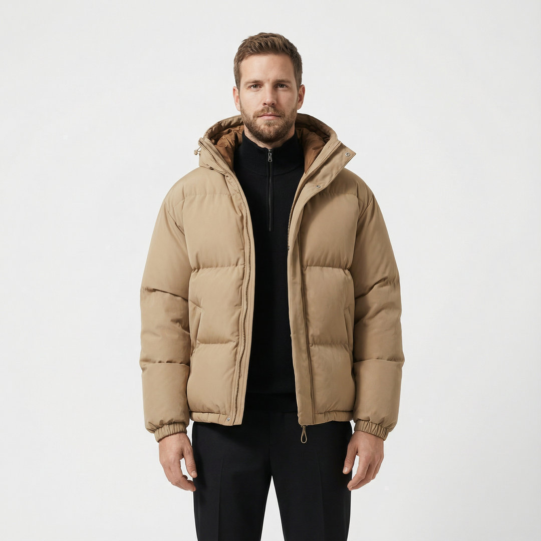 Herren Daunen Winter Pufferjacke