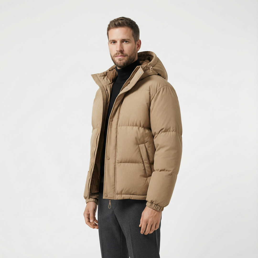 Herren Daunen Winter Pufferjacke