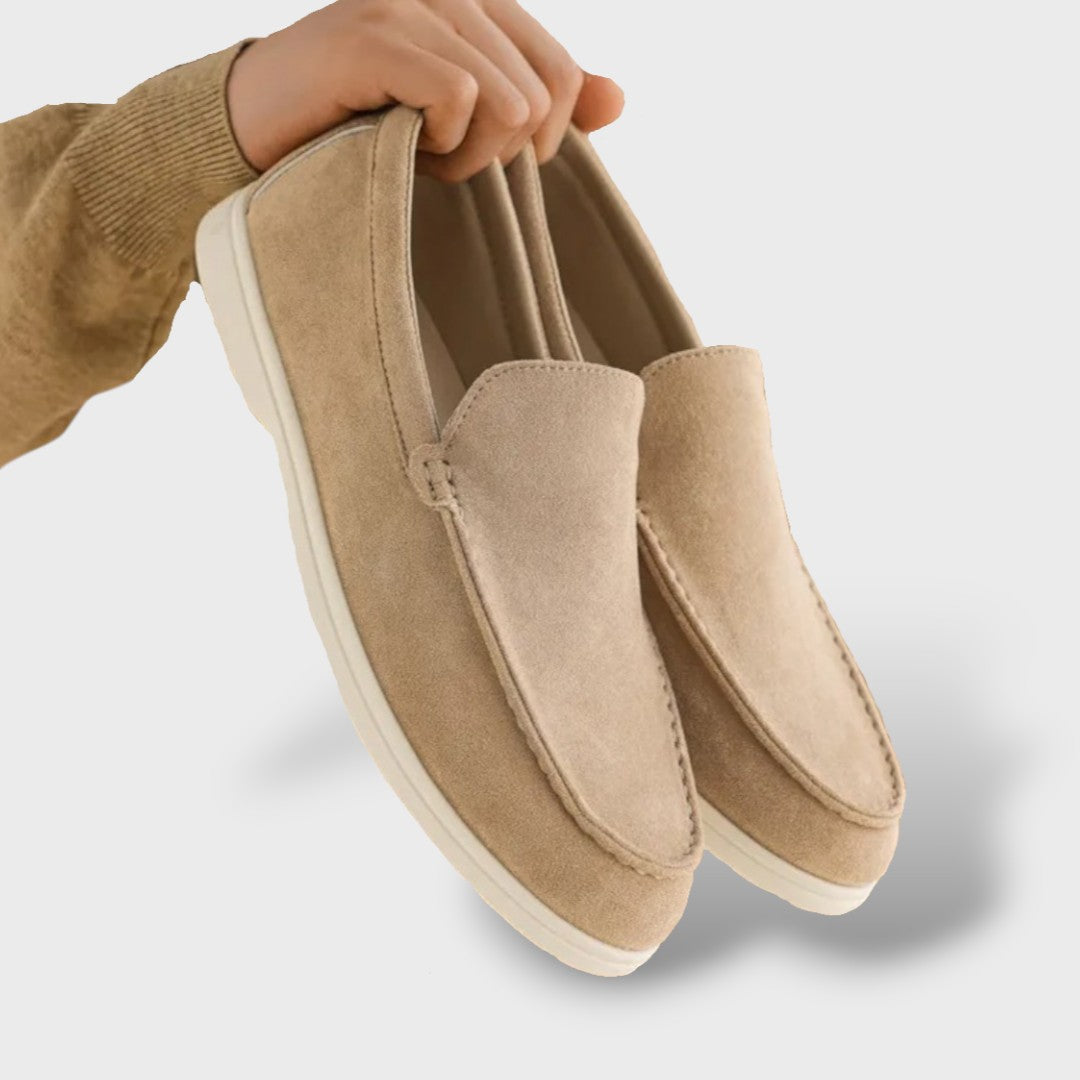 Herren Wildleder Loafer British Stil