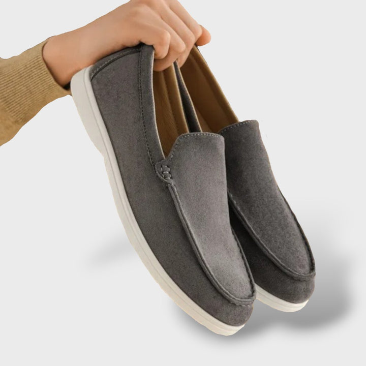 Herren Wildleder Loafer British Stil