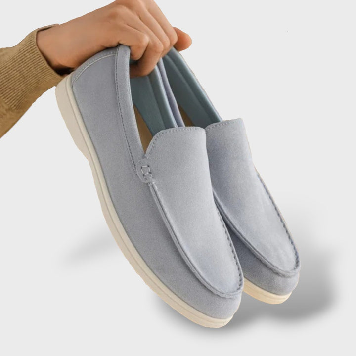 Herren Wildleder Loafer British Stil