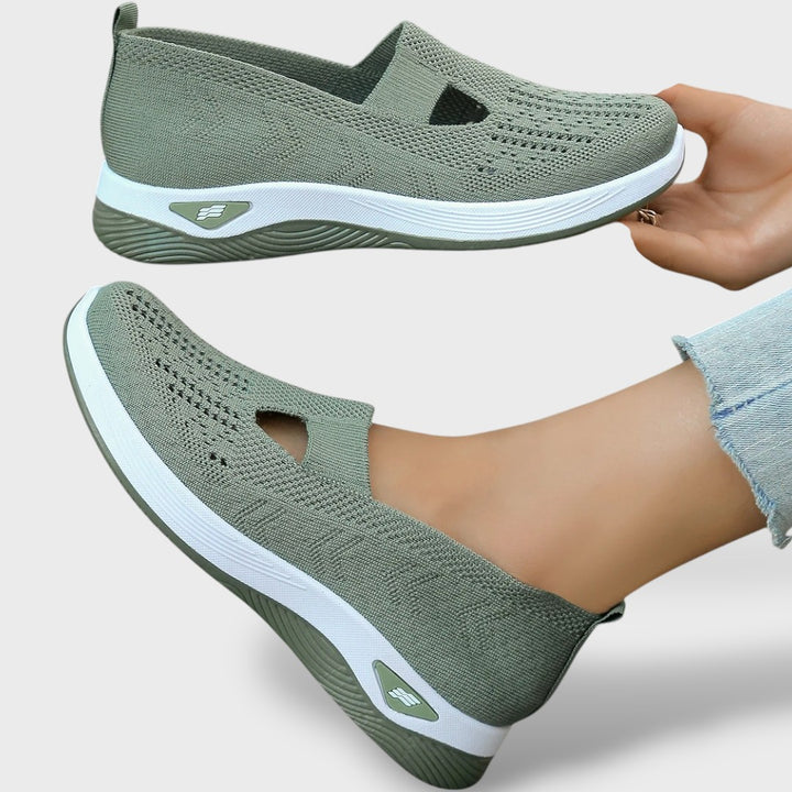 Damen Sneaker aus Luftnetz, Farbvariante 7, Draufsicht